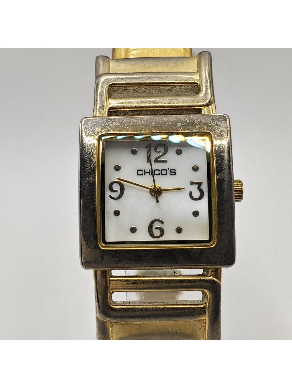 Chico's 24mm Gold Tone Women's Watch New Battery